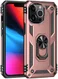 Apple iPhone 13 Pro Hoesje Hybride Kickstand Back Cover Roze afbeelding 1