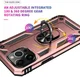 Apple iPhone 13 Pro Hoesje Hybride Kickstand Back Cover Roze afbeelding 7