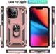 Apple iPhone 13 Pro Hoesje Hybride Kickstand Back Cover Roze afbeelding 8