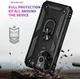 Apple iPhone 13 Pro Max Hoesje Hybride Kickstand Back Cover Zwart afbeelding 4