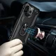Apple iPhone 13 Pro Max Hoesje Hybride Kickstand Back Cover Zwart afbeelding 6