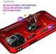 Apple iPhone 13 Pro Max Hoesje Hybride Kickstand Back Cover Rood afbeelding 7