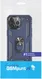 Apple iPhone 13 Pro Max Hoesje Hybride Kickstand Back Cover Blauw afbeelding 4