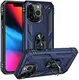 Apple iPhone 13 Pro Max Hoesje Hybride Kickstand Back Cover Blauw afbeelding 2
