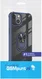Apple iPhone 13 Mini Hoesje Hybride Kickstand Cover Transparant/Blauw afbeelding 2