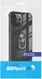Apple iPhone 13 Pro Hoesje Hybride Kickstand Cover Zwart/Zilver afbeelding 2