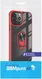 Apple iPhone 13 Pro Max Hoesje Hybride Kickstand Transparant/Rood afbeelding 2