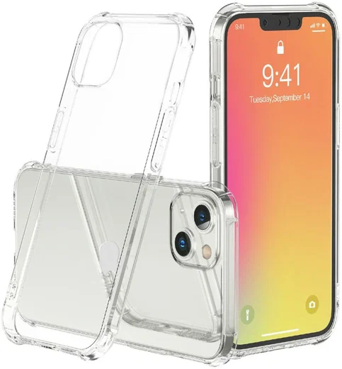 Apple iPhone 13 Hoesje Schokbestendig en Dun TPU Transparant afbeelding 11