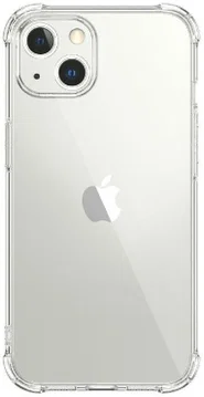 Apple iPhone 13 Hoesje Schokbestendig en Dun TPU Transparant