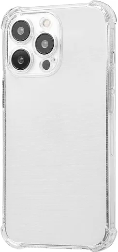 Apple iPhone 13 Pro Hoesje Schokbestendig en Dun TPU Back Cover Transparant afbeelding 1
