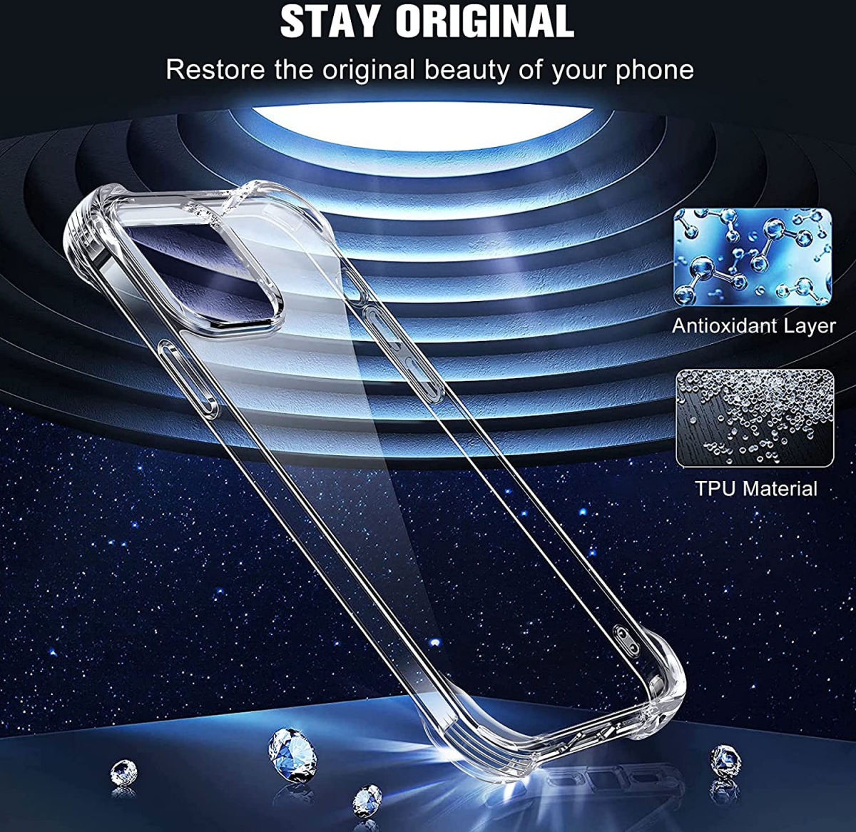 Apple iPhone 13 Pro Hoesje Schokbestendig en Dun TPU Transparant afbeelding 5