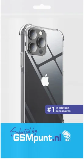 Apple iPhone 13 Pro Max Hoesje Schokbestendig en Dun TPU Transparant afbeelding 5