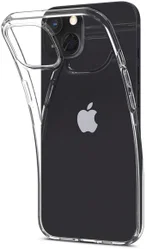 Apple iPhone 13 Hoesje Dun TPU Back Cover Transparant afbeelding