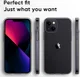 Apple iPhone 13 Hoesje Dun TPU Back Cover Transparant afbeelding 5