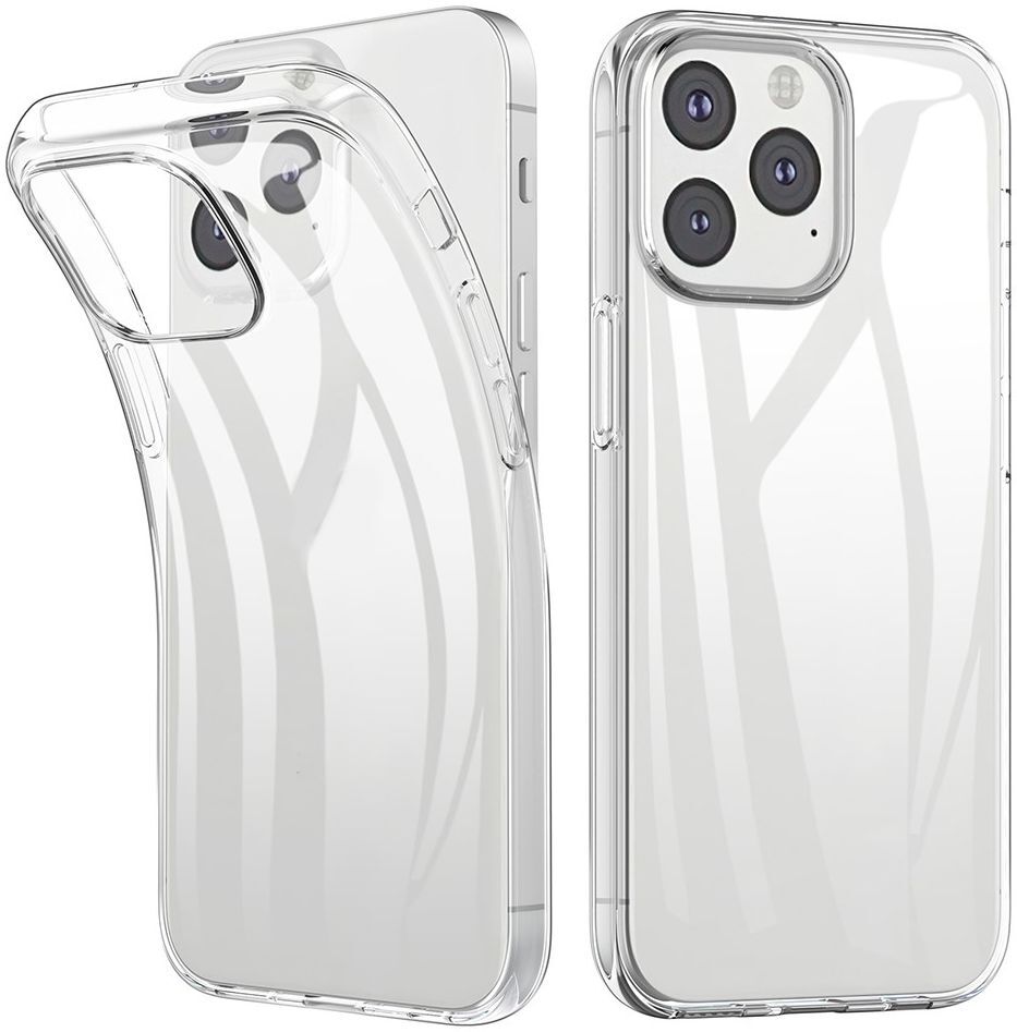 Apple iPhone 13 Pro Hoesje Dun TPU Back Cover Transparant afbeelding 7
