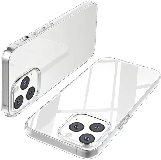 Apple iPhone 13 Pro Hoesje Dun TPU Back Cover Transparant afbeelding 8