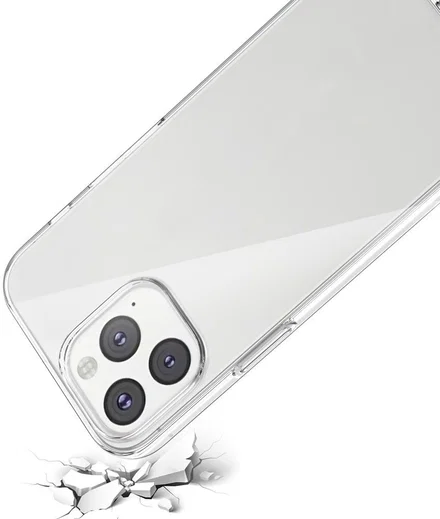 Apple iPhone 13 Pro Hoesje Dun TPU Back Cover Transparant afbeelding 6