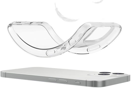 Apple iPhone 13 Pro Max Hoesje Dun TPU Back Cover Transparant afbeelding 8