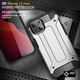 Apple iPhone 13 Mini Hoesje Shock Proof Hybride Back Cover Rood afbeelding 7