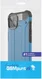 Apple iPhone 13 Hoesje Shock Proof Hybride Back Cover Lichtblauw afbeelding 2