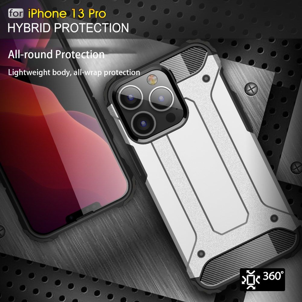 Apple iPhone 13 Pro Hoesje Shock Proof Hybride Back Cover Roze afbeelding 7
