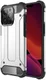 Apple iPhone 13 Pro Hoesje Shock Proof Hybride Back Cover Zilver afbeelding 1