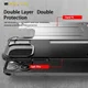 Apple iPhone 13 Pro Hoesje Shock Proof Hybride Back Cover Zwart afbeelding 9