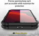 Apple iPhone 13 Pro Max Hoesje Shock Proof Hybride Back Cover Rood afbeelding 8