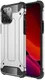 Apple iPhone 13 Pro Max Hoesje Shock Proof Hybride Back Cover Zilver afbeelding 1