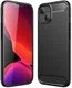 Apple iPhone 13 Hoesje Geborsteld TPU Flexibele Back Cover Zwart afbeelding 6