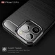 Apple iPhone 13 Pro Hoesje Geborsteld TPU Flexibele Back Cover Blauw afbeelding 8