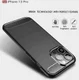 Apple iPhone 13 Pro Hoesje Geborsteld TPU Flexibele Back Cover Blauw afbeelding 10