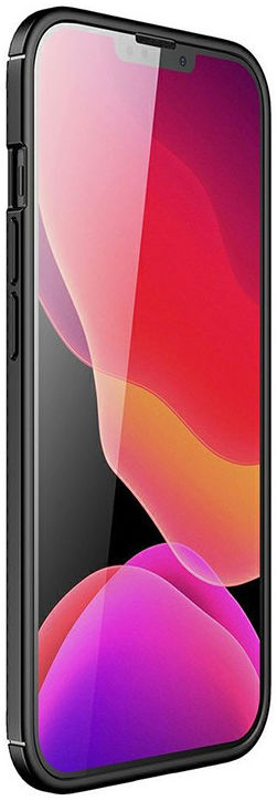 Apple iPhone 13 Hoesje Siliconen Carbon TPU Back Cover Zwart afbeelding 6