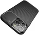 Apple iPhone 13 Pro Max Hoesje Siliconen Carbon TPU Back Cover Bruin afbeelding 8