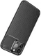 Apple iPhone 13 Pro Max Hoesje Siliconen Carbon TPU Back Cover Bruin afbeelding 10