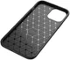 Apple iPhone 13 Pro Max Hoesje Siliconen Carbon TPU Back Cover Bruin afbeelding 11