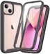 Apple iPhone 13 Mini Hoesje Full Protect 360° Cover Hybride Zwart afbeelding 1
