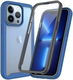 Apple iPhone 13 Pro Hoesje Full Protect 360° Cover Hybride Blauw afbeelding 1