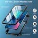 Apple iPhone 13 Pro Max Hoesje Full Protect 360° Cover Hybride Blauw afbeelding 12