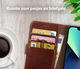 Rosso Element Apple iPhone 13 Mini Hoesje Book Cover Bruin afbeelding 8