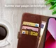 Rosso Element Apple iPhone 13 Hoesje Book Cover Bruin afbeelding 8