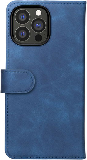 Rosso Element Apple iPhone 13 Pro Max Hoesje Book Cover Blauw afbeelding 2