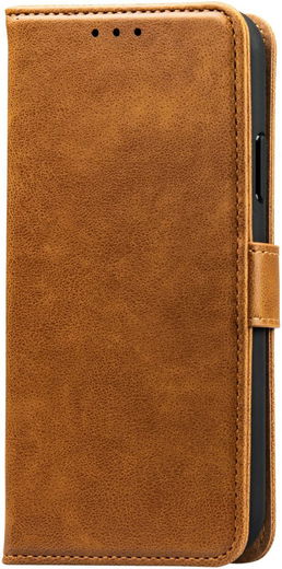 Rosso Element Apple iPhone 13 Mini Hoesje Book Cover Lichtbruin afbeelding 10