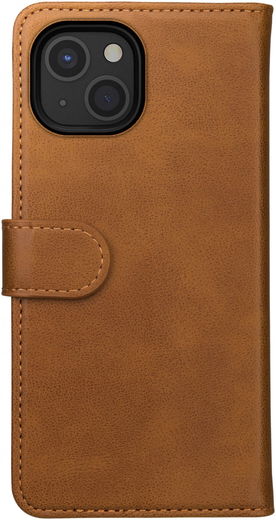 Rosso Element Apple iPhone 13 Mini Hoesje Book Cover Lichtbruin afbeelding 4