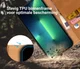 Rosso Element Apple iPhone 13 Pro Max Hoesje Book Cover Lichtbruin afbeelding 6