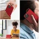 Rosso Element Apple iPhone 13 Pro Hoesje Book Cover Rood afbeelding 7