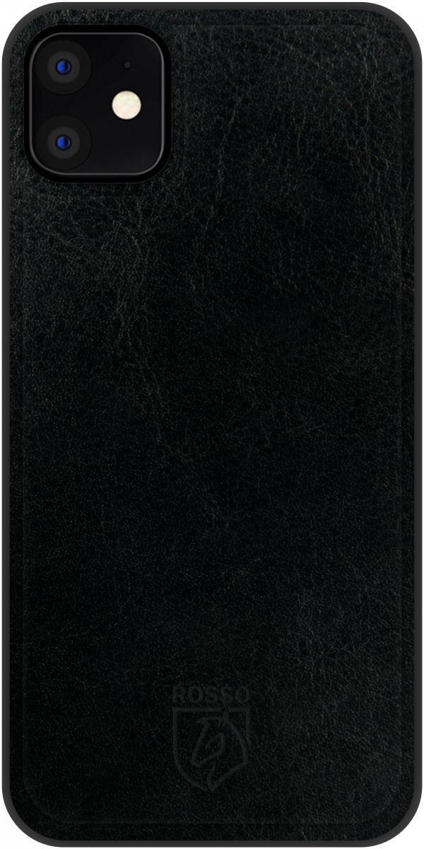 Rosso Element Uitneembaar 2-in-1 Apple iPhone 11 / XR Hoesje Zwart afbeelding 2