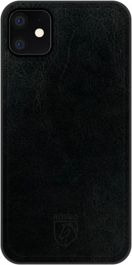 Rosso Element Uitneembaar 2-in-1 Apple iPhone 11 / XR Hoesje Zwart afbeelding 2