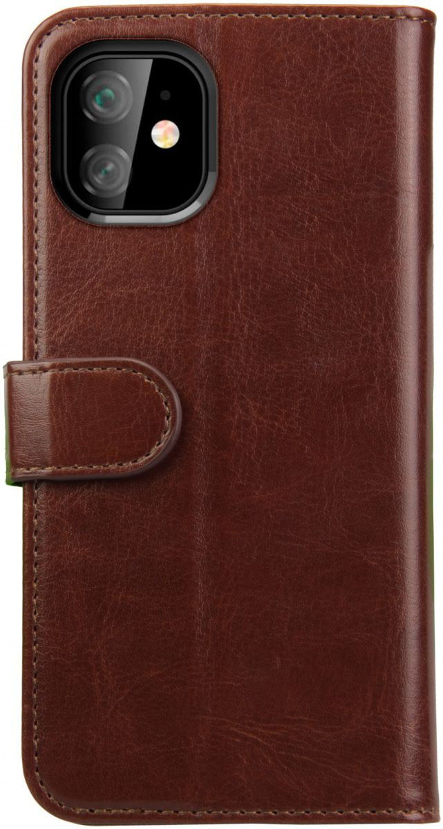 Rosso Element Uitneembaar 2-in-1 Apple iPhone 11 / XR Hoesje Bruin afbeelding 10