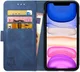 Rosso Element Uitneembaar 2-in-1 Apple iPhone 11 / XR Hoesje Blauw afbeelding 8